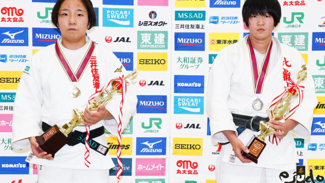 女子第1日全試合結果／2021年度全日本ジュニア体重別選手権大会