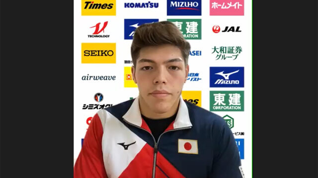 【談話】「試合勘があった。怪我は治り切っていなかったが、焦ることなく戦えた」90kg級・村尾三四郎／アジア柔道選手権2022
