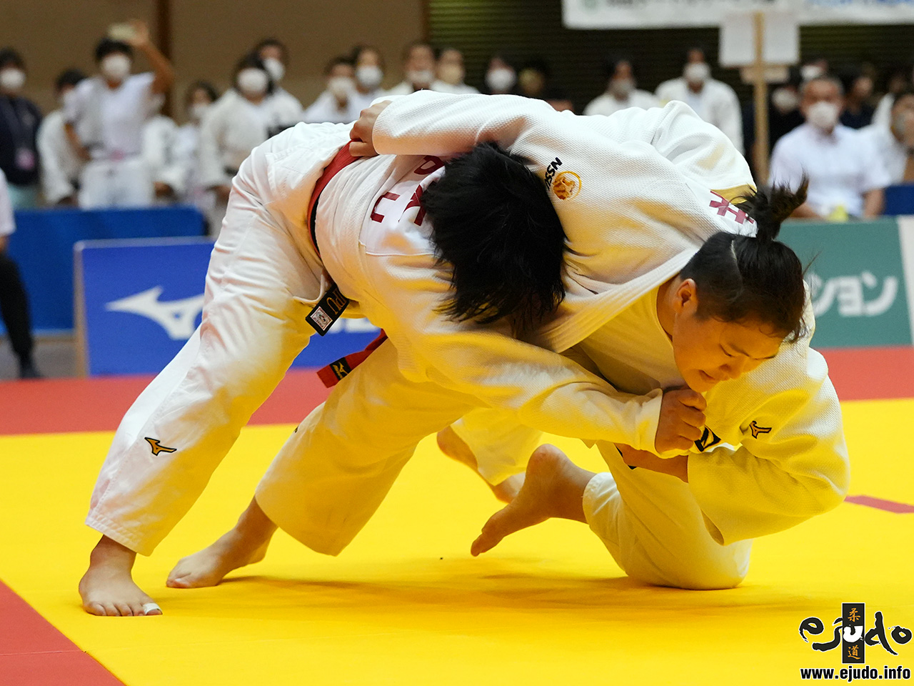 【レポート】新井万央が優勝、決勝は同学年のライバル椋木美希を退ける/全日本ジュニア柔道体重別選手権2022・女子78kg超級 eJudo