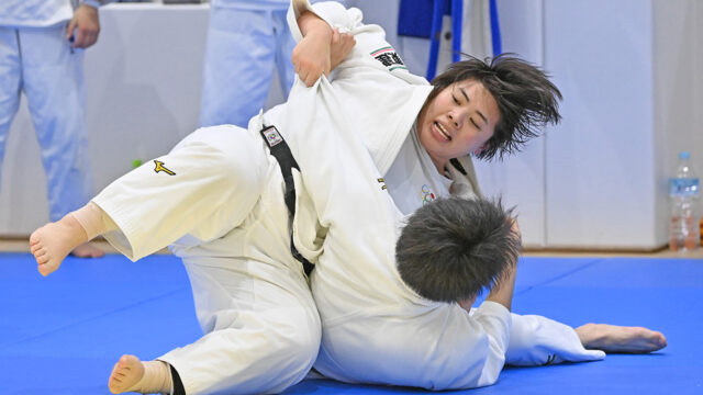 【談話】素根輝「新年の抱負は『必ず勝つ』」／全日本女子代表合宿