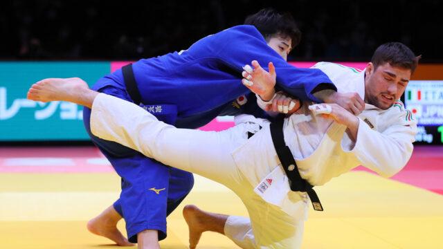 【レポート】ノーシードのジェナーロ・ピレッリが日本勢3人下して優勝、ウルフは衝撃の初戦敗退／グランドスラム東京2022・男子100kg級