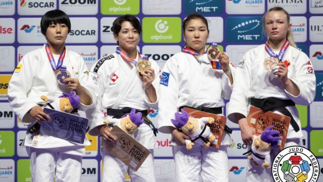 女子57kg級全試合結果／ドーハ世界柔道選手権2023