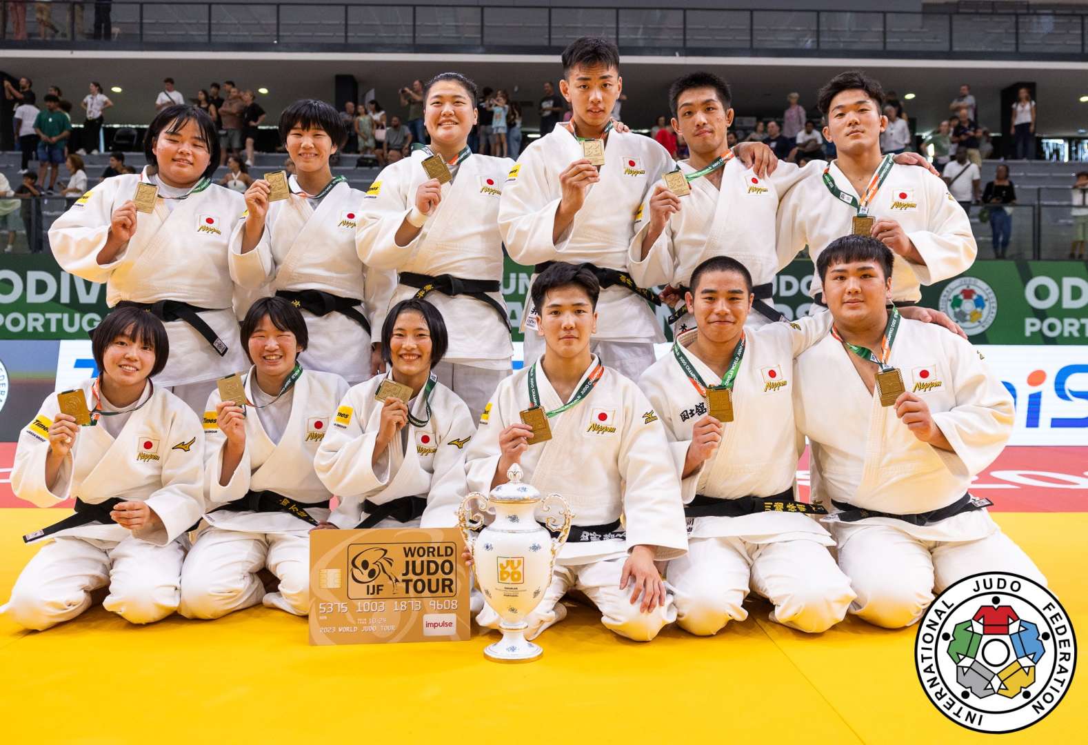 【速報】日本が優勝、決勝はフランスに40で完勝／世界ジュニア柔道選手権2023 最終日 eJudo