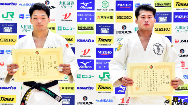 【記録】第2回全日本シニア柔道体重別選手権大会・男子試合結果