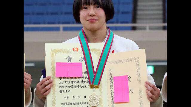 【談話】女子個人戦5階級・優勝者コメント／第46回全国高等学校柔道選手権大会