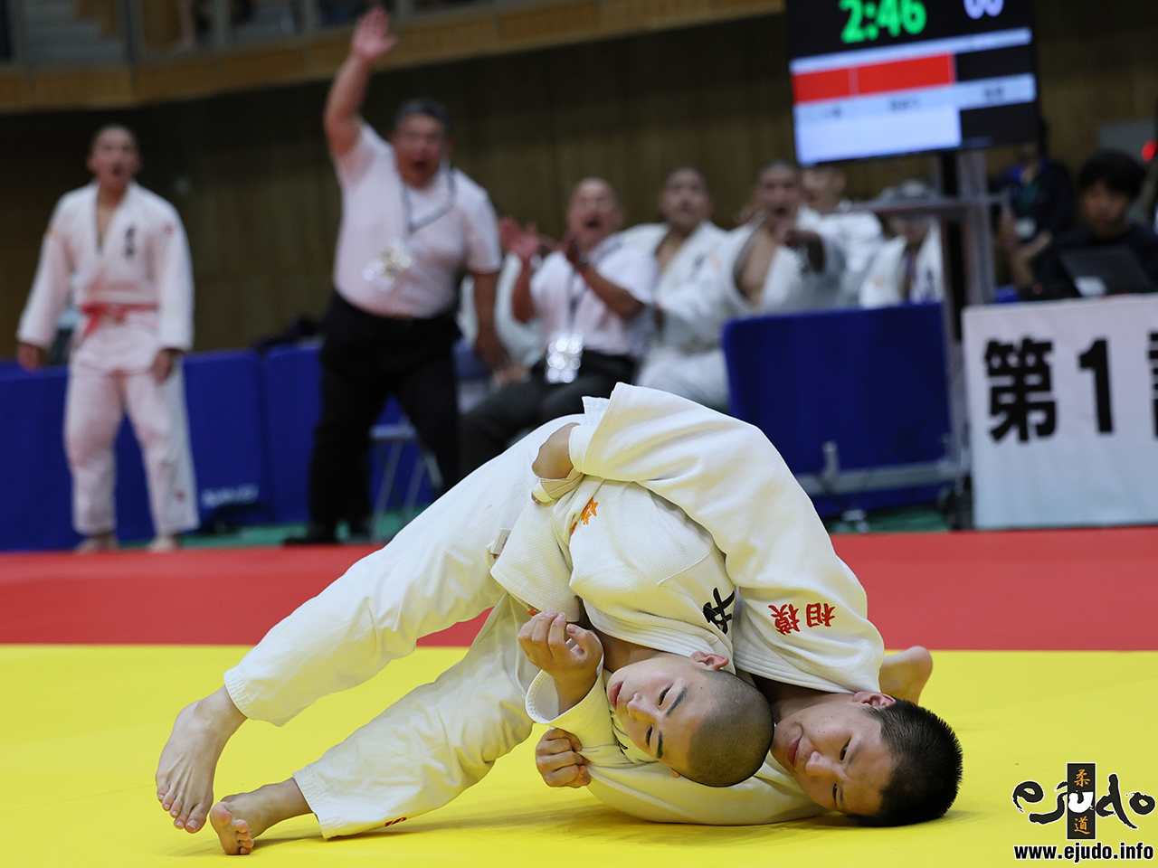 The final will be decided by the vanguard’s point getter showdown / 55th National Junior High School Judo Tournament | eJudo