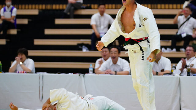 【ニュース】県予選敗退から大躍進、健闘・大牟田が準優勝果たす／第73回インターハイ柔道競技男子団体試合