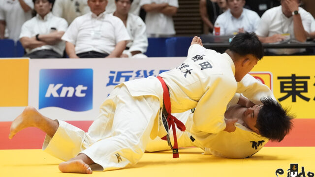 【レポート】天理大・秋田ハルが初優勝／2024年度全日本ジュニア柔道体重別選手権大会・男子81kg級