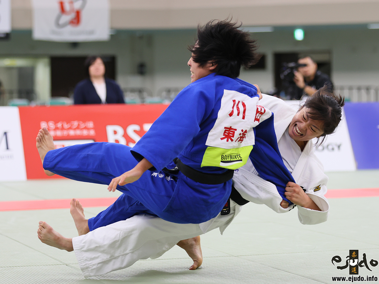 【レポート】大森朱莉が初優勝、決勝は東京学生の覇者・川田歩実に「一本」でリベンジ/2024年全日本学生柔道体重別選手権大会 女子57kg級