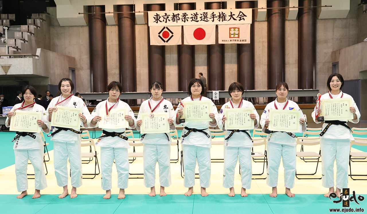 全試合結果／令和7年東京都女子柔道選手権大会 (兼 第40回皇后盃