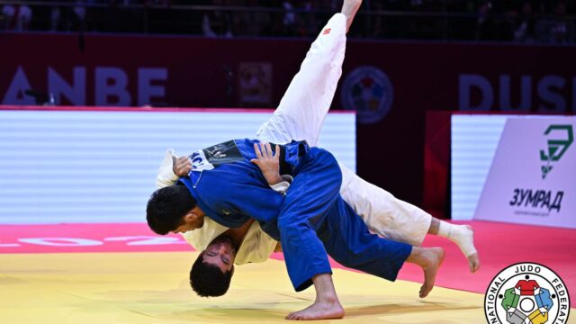 【速報レポート】アガエフ順当にV、66kg級の地元決勝はエモマリが貫録の釣腰「一本」／グランドスラム・ドゥシャンベ2025　第1日男子
