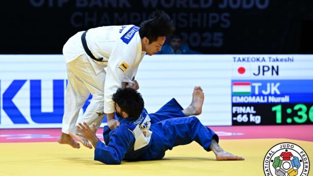 【eJudo’s EYE】「風を捕まえた武岡毅、決勝の出足払は”武岡柔道”の粋」「むしろ高く評価したい阿部一二三」／ブダペスト世界柔道選手権2025 第2日「評」(男子66kg級)