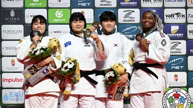 女子78kg超級 全試合結果／ブダペスト世界柔道選手権2025