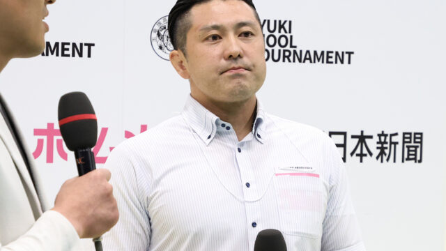 【談話】「色々なものが噛み合った大会。テーマに掲げた『挑戦』と『執念』が流れを呼び込んだ」富士学苑高・矢嵜雄大監督／第97回金鷲旗高校柔道大会・女子