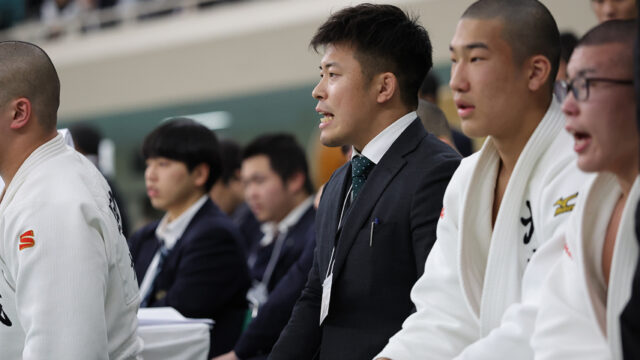 【有力校監督インタビュー】「合言葉は“ここで燃えなきゃ男じゃねえ”、目指すは悲願の初優勝」大成高・渡邊風吹監督／第97回金鷲旗高校柔道大会