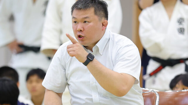 【有力校監督インタビュー】「“夏の国士舘”を見せる。金鷲旗とインターハイ、あくまで2つ取りに行く」国士舘高・百瀬晃士監督／第97回金鷲旗高校柔道大会