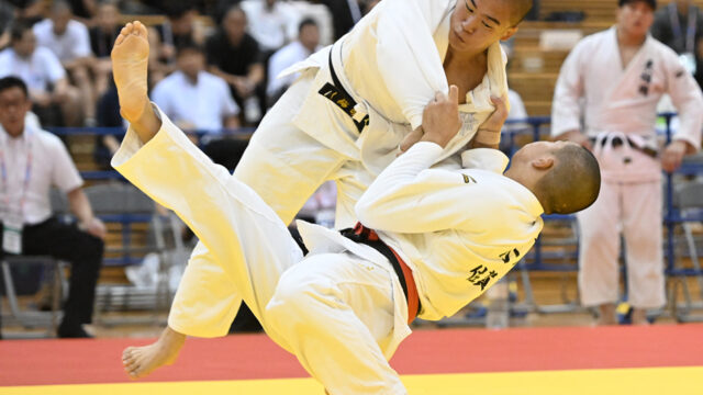 【レポート】川合遼、キャリア3度目の決勝挑戦で悲願の日本一／第74回インターハイ柔道競技 男子81kg級