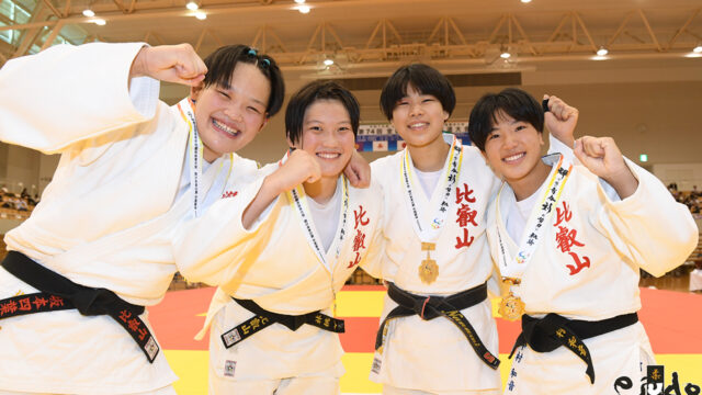 【速報】比叡山が初優勝／第74回インターハイ柔道競技 女子団体試合