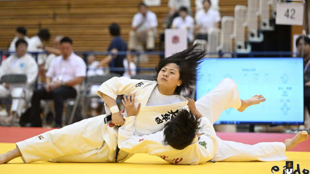 【ニュース】高橋南乃が圧勝2連覇、人材揃った63kg級は織茂永愛が初優勝飾る／第74回インターハイ柔道競技 女子個人試合