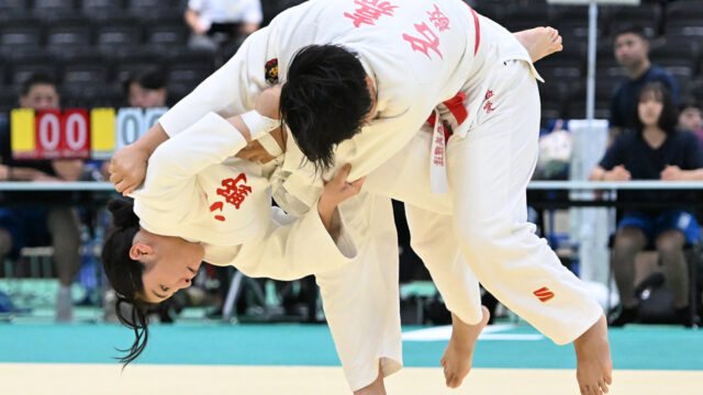 【ニュース】田中ひかりがオール「一本」で初優勝。最重量級は鑄鍋まきが圧勝、麻田彩妃・山川乃々夏・堂屋敷朱理らV候補しっかり頂点／第56回全国中学校柔道大会 女子個人戦