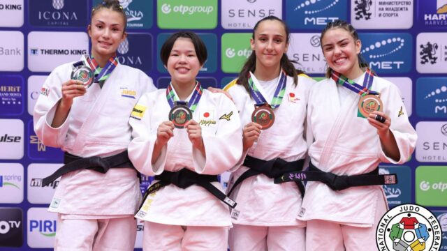 【速報】白金里桜が優勝／世界カデ柔道選手権2025 第2日