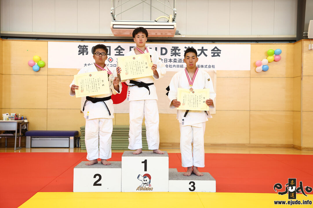 優　勝：久保和也(日本体育大学附属高等支援学校)
準優勝：伊藤楓汰(日本体育大学附属高等支援学校)
第三位：山本究(谷和原柔道部)