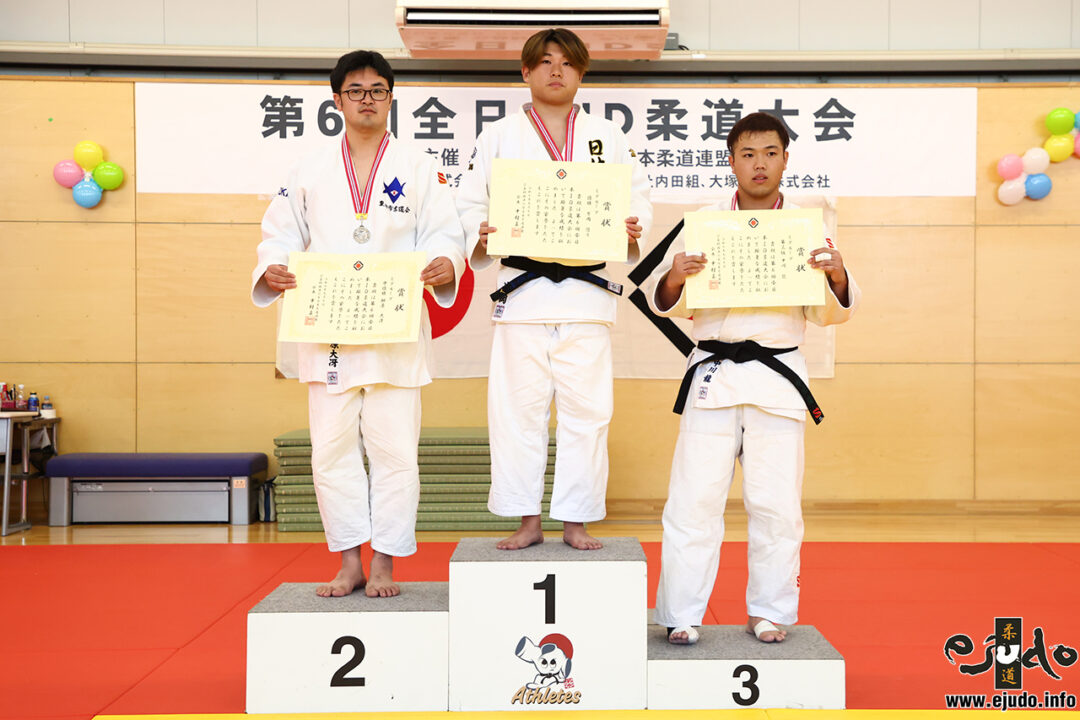 優　勝：片岡悠斗(やわら道場)
準優勝：榊原大冴(豊田市柔道会)
第三位：中川龍(八街柔道を学ぶ会スポーツ少年団)