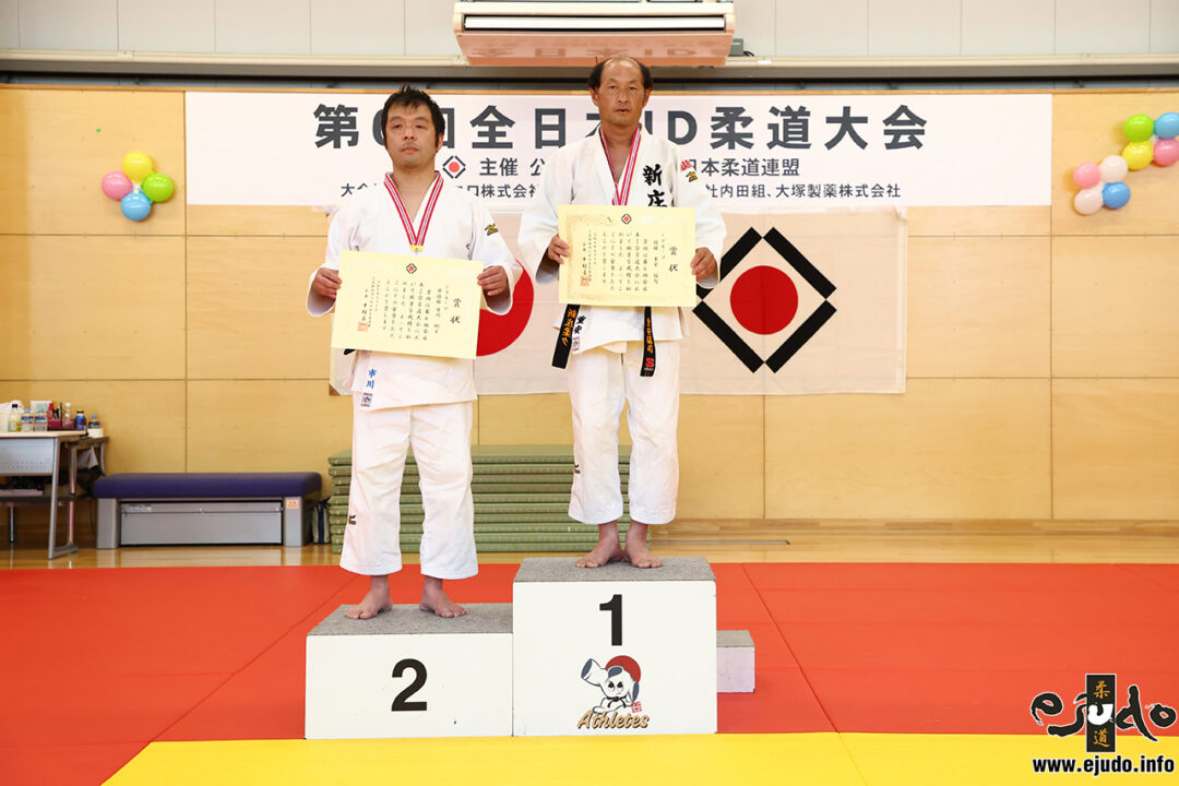 優　勝：重安猛司(新庄柔道クラブ)
準優勝：市川剛士(やわら道場)