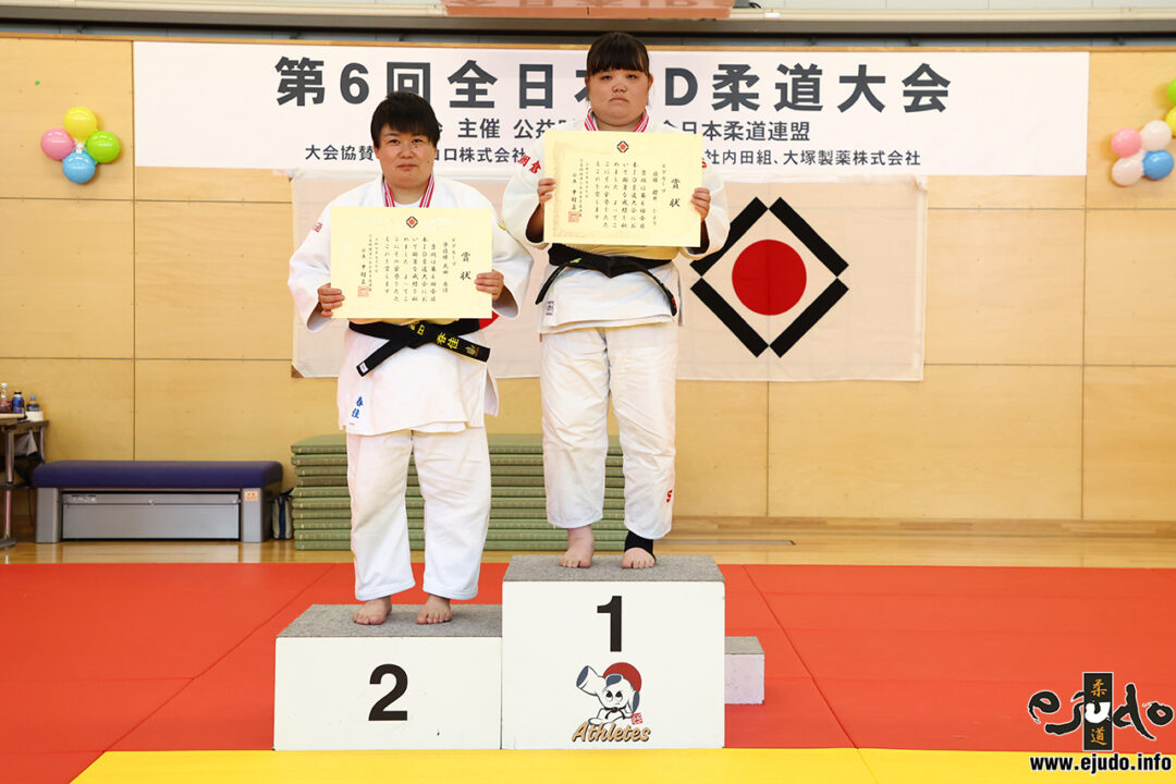 優　勝：櫻井ひより(福岡県立朝倉光陽高等学校)
準優勝：武田春佳(やわら道場)