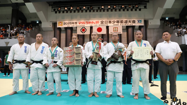【記録】試合結果／2025年度マルちゃん杯少年柔道大会・中学生男子