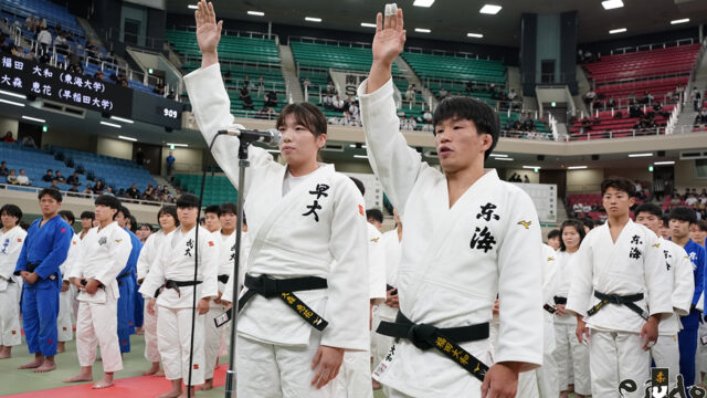【ニュース】全日本学生柔道体重別選手権大会が開幕