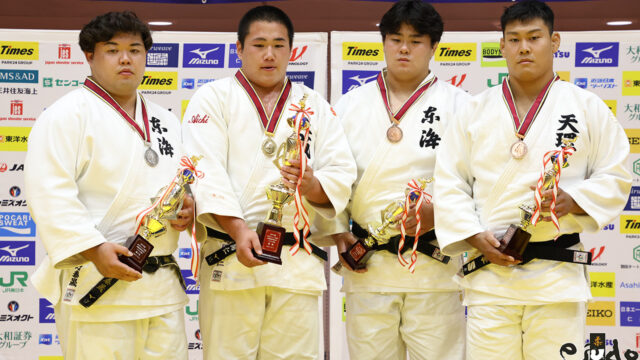 男子全試合結果／2025年度全日本ジュニア柔道体重別選手権大会
