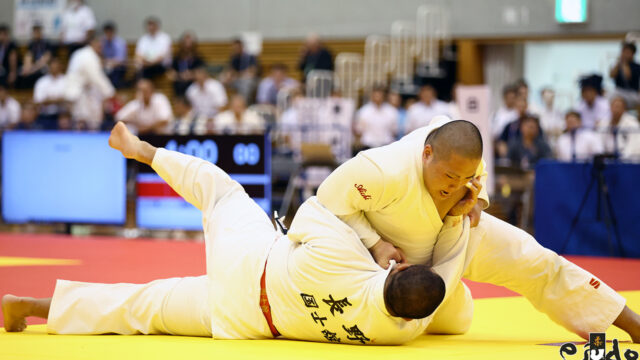 【レポート】優勝候補次々脱落、荒れたトーナメント鎮めたのは世界カデ代表・時田開仁／第74回インターハイ柔道競技 男子100kg超級