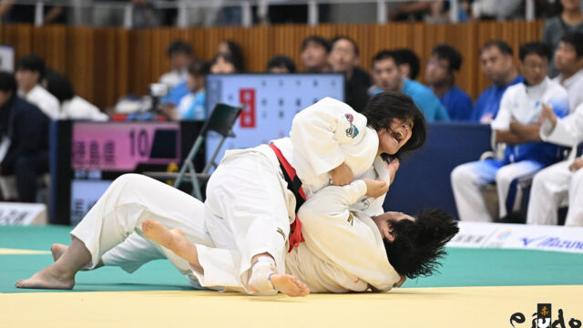 【ニュース】地元優勝に燃える滋賀県、圧倒的な強さでベスト8入り／第79回国民スポーツ大会柔道競技会