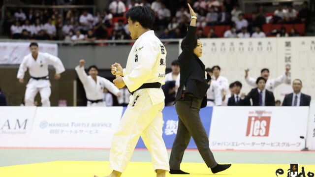 【レポート】三将福田の「一本」で逆転、両軍指揮官の最終決戦は「上水東海」に軍配／2025年度全日本学生柔道体重別団体優勝大会(男子27回) ③決勝