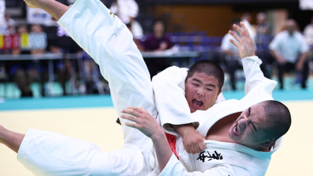 【レポート】捨身技生かして高原悠凜が優勝、決勝は「秒殺」連発の三浦凰雅を破る／第56回全国中学校柔道大会 男子個人戦 男子90kg超級