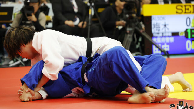 【レポート】梅木真美が全試合一本勝ちで優勝、田中伶奈との皇后盃王者対決を制す／2025年度講道館杯全日本柔道体重別選手権大会 女子78kg級