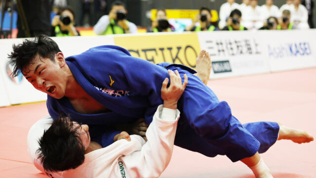 【レポート】混戦制して徳持英隼が2連覇、持ち味の足技の連携冴える／2025年度講道館杯全日本柔道体重別選手権大会 男子90kg級