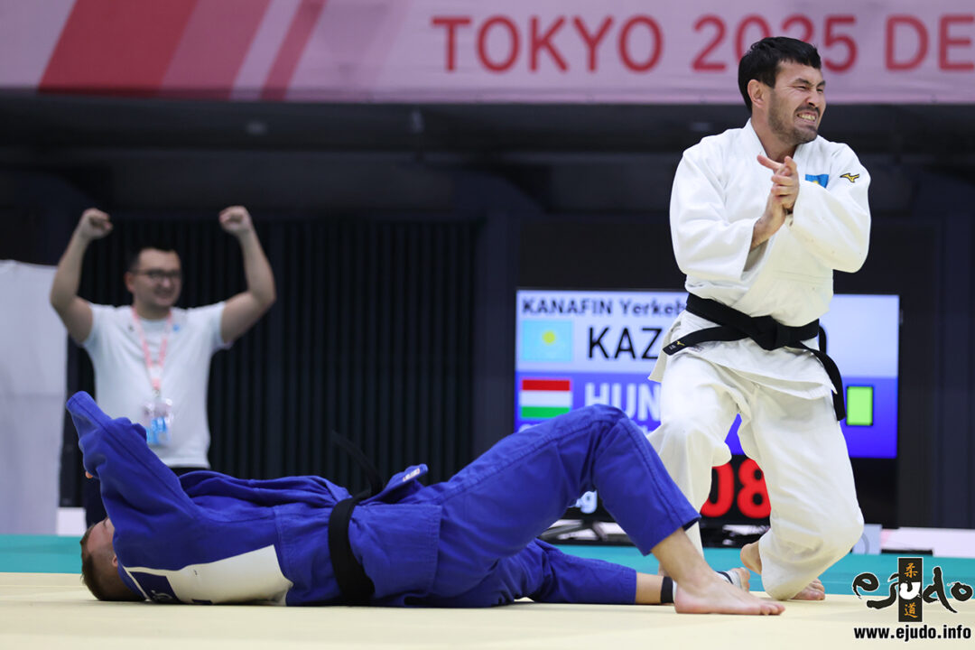 イェルケブラン・カナフィン(カザフスタン)〇一本背負投(0:52)△オツヴォシュ・パトリック(ハンガリー)