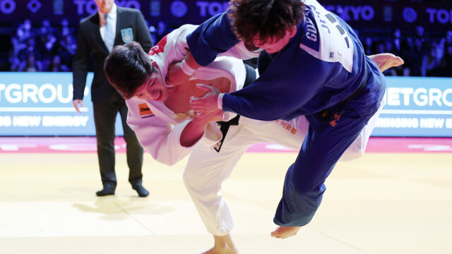 【ニュース】頂点対決は村尾三四郎が田嶋剛希に完勝　100kg級はスラマニゼ、100kg超級は「下剋上」エンドヴィツキーが制す／グランドスラム東京2025 第1日男子