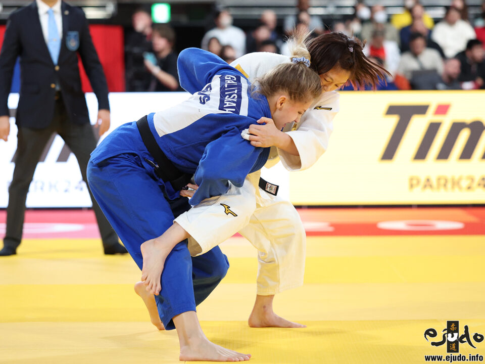 玉置桃○GS反則[指導3](GS1:20)△クセニーア・ガリツカイア(ロシア)