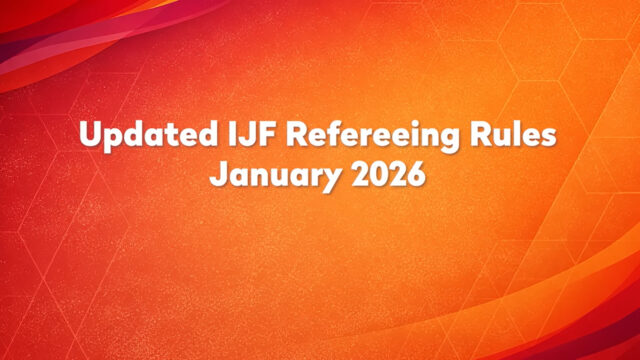 【ニュース】「有効」や「組み手切り離し」を再規定　IJFが2026年のルール改訂を発表