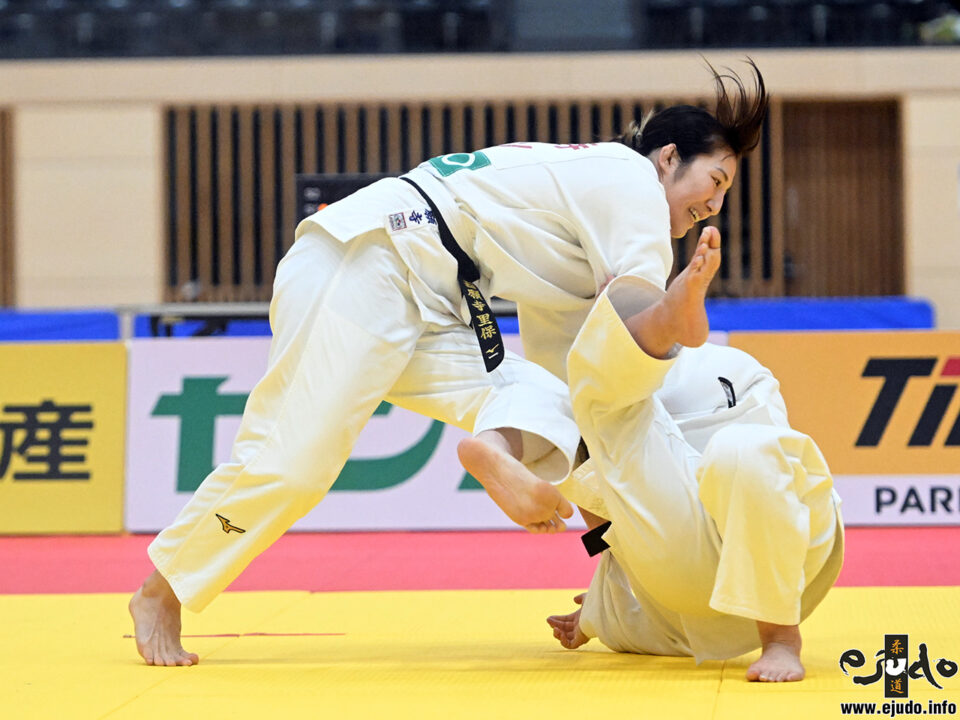 西願寺里保○優勢[有効・出足払]△牧田朱加