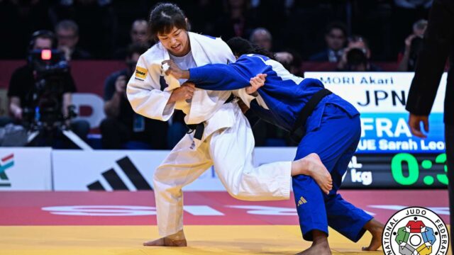 女子7階級 日本代表選手採点表／グランドスラム・パリ2026