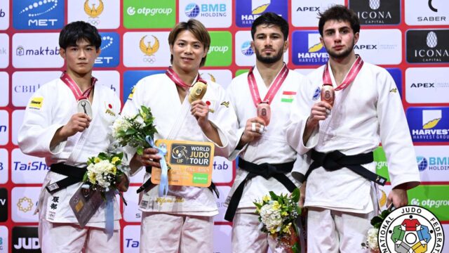 第1日男子全試合結果／グランドスラム・タシケント2026