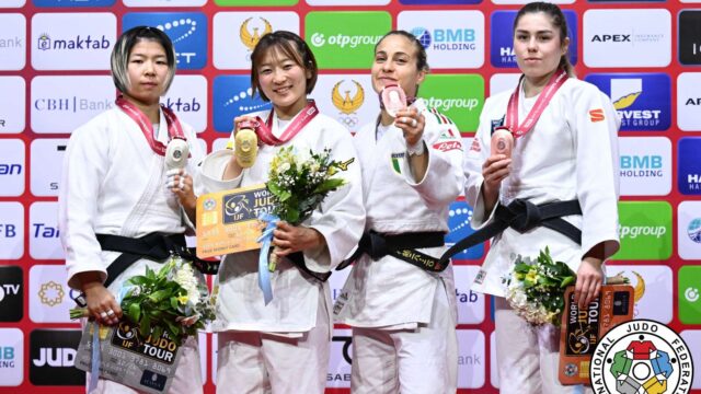 第1日女子全試合結果／グランドスラム・タシケント2026