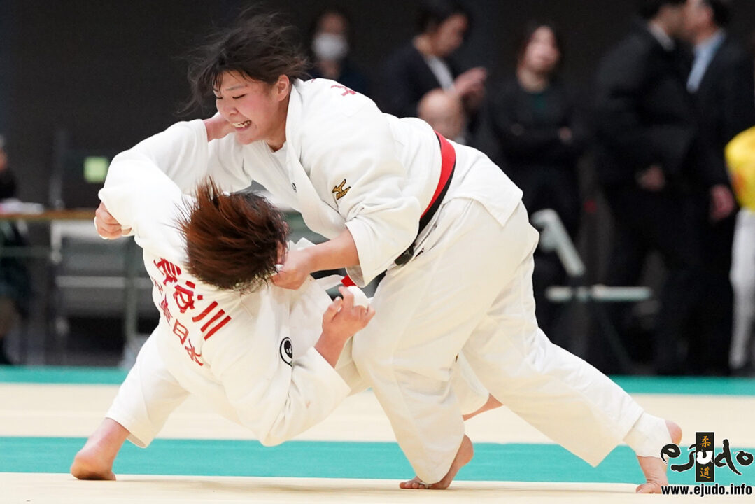 杉村美寿希○小外刈(5:57)△長谷川瑞紀