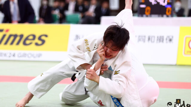 【レポート】世界カデ王者・白金里桜が優勝、しぶとさ押し出して強敵・朝田杏を破る／第48回全国高等学校柔道選手権大会 女子52kg級