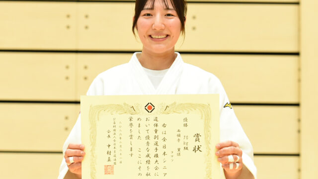 【談話】女子7階級優勝者コメント／2025年度全日本シニア柔道体重別選手権大会
