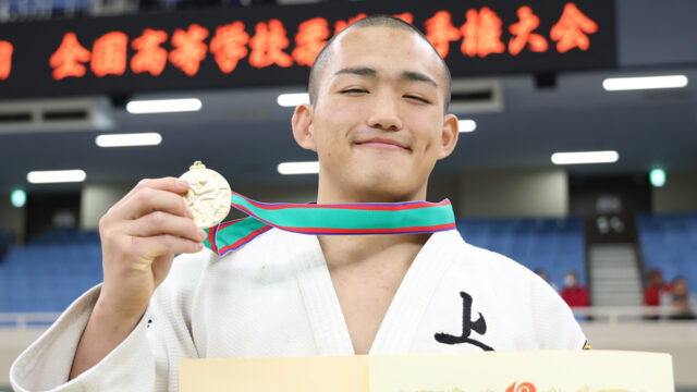【談話】男子個人試合優勝者コメント／第48回全国高等学校柔道選手権大会